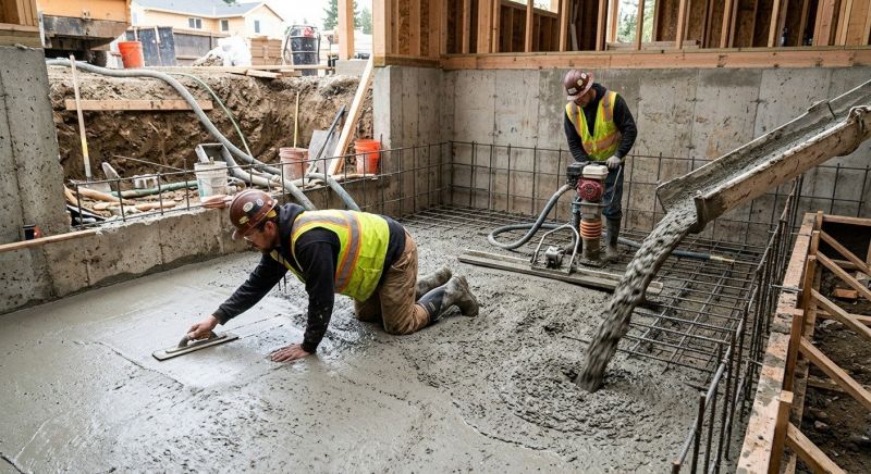 Basement Concrete Installation in Key Biscayne, FL