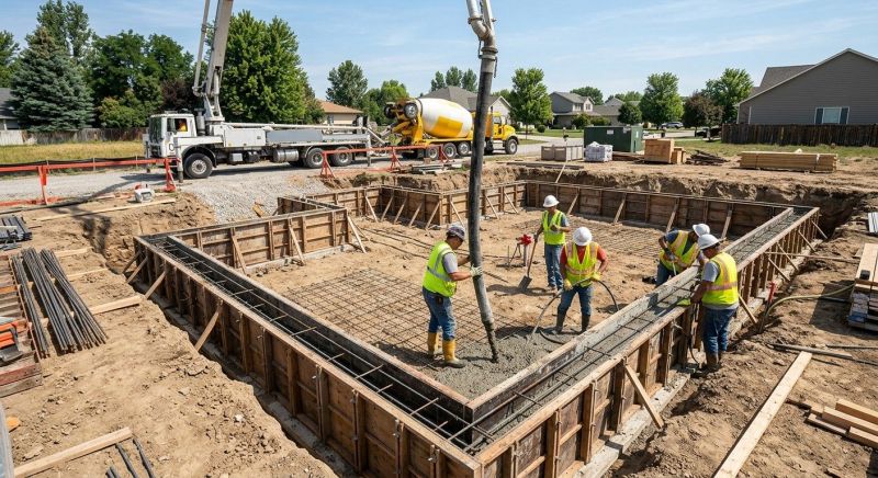 Cement Foundation Installation in Miami, FL