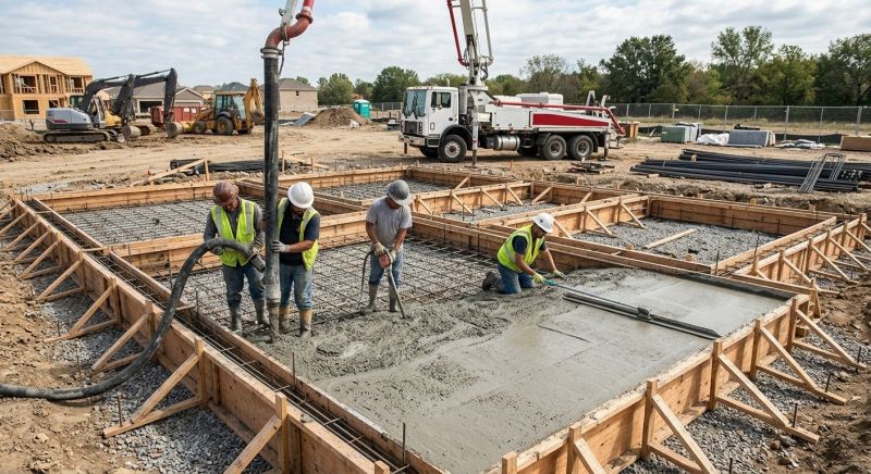 Cement Foundation Installation in Miami, FL