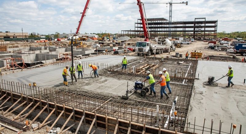 Commercial Slab Construction in Miami, FL