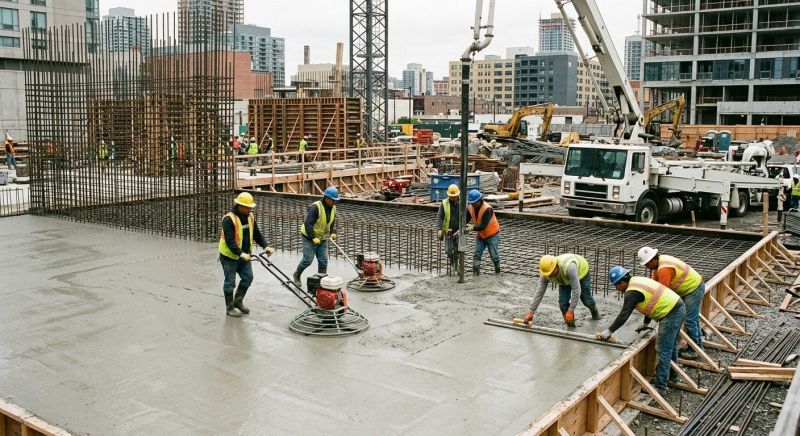 Commercial Slab Construction in Opa Locka, FL