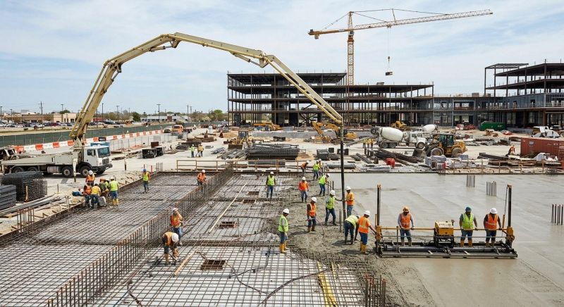 Commercial Slab Installation in Hialeah, FL