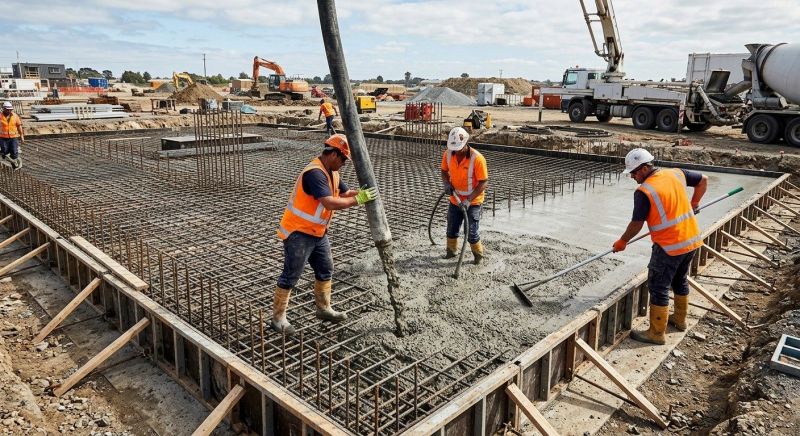 Poured Foundation Installation in Miami, FL